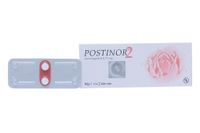 Thuốc tránh thai khẩn cấp Postinor 2 (Hộp 2 viên)
