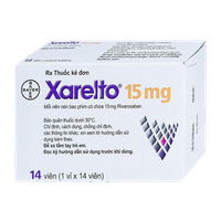 Thuốc chống đông máu Xarelto 15 (Hộp 14 viên)