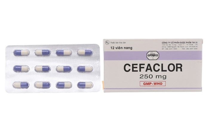 Cefaclor 250mg Capsules Tw25 (h/12v)