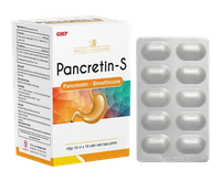 Viên uống hỗ trợ tiêu hóa Pancretin S Mediphar USA (Hộp 100 viên)
