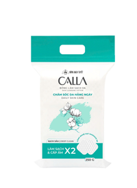 Bông tẩy trang Calla sạch sâu (Túi 250 gram)