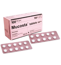 Thuốc dạ dày Mucosta 100 (Hộp 100 viên)