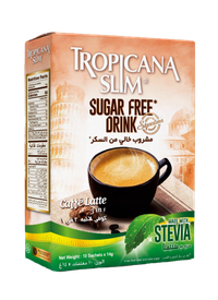Cà phê ăn kiêng Tropicana Slim Cafe Latte (Hộp 10 gói)