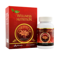 Viên uống tăng đề kháng Wellness Nutrion Cordycep (Hộp 90 viên)
