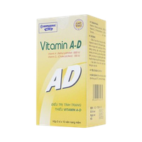 Thuốc điều trị thiếu Vitamin AD HD Pharma (Hộp 50 viên)