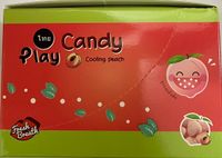 Kẹo the Play Candy JJW đào (Hũ)