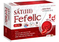 Viên uống bổ máu Sắt III Fefolic A.N (Hộp 60 viên)