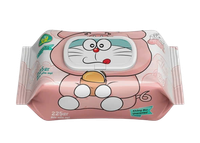 Khăn ướt Đôrêmon không mùi (Gói 225 gram)