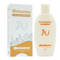 Dung dịch vệ sinh phụ nữ Womanday (Chai 200ml)