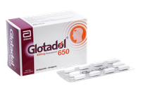 Thuốc giảm đau, hạ sốt Glotadol 650 (Hộp 100 viên)