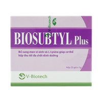 Men hỗ trợ tiêu hóa Biosubtyl Plus (Hộp 25 gói)