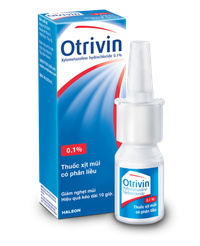 Xịt mũi Otrivin 0.1% (Chai 10ml)