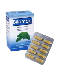 Thuốc điều trị suy giảm trí nhớ Bilomag 80 (Hộp 60 viên)