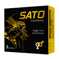 Bao cao su Sato Super Thin & Sensitive Nhất Nhất (Hộp nhỏ)