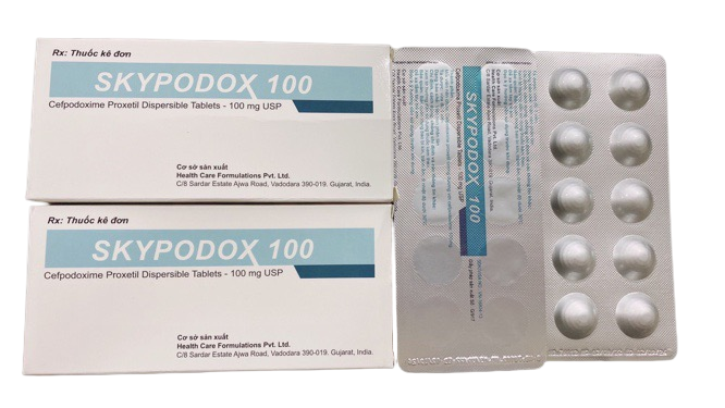 Skypodox Cefpodoxime 100mg Health Care (h/10v)