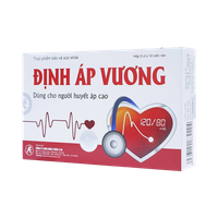 Viên uống hỗ trợ hạ huyết áp Định Áp Vương (Hộp 30 viên)