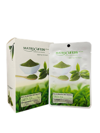 Mặt nạ Matrix Le'cos trà xanh (Hộp 20 miếng)