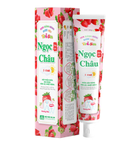 Kem đánh răng Ngọc Châu trẻ em hương dâu (Tuýp 50 gram)