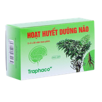Thuốc Hoạt huyết dưỡng não bao phim Traphaco (Hộp 100 viên)