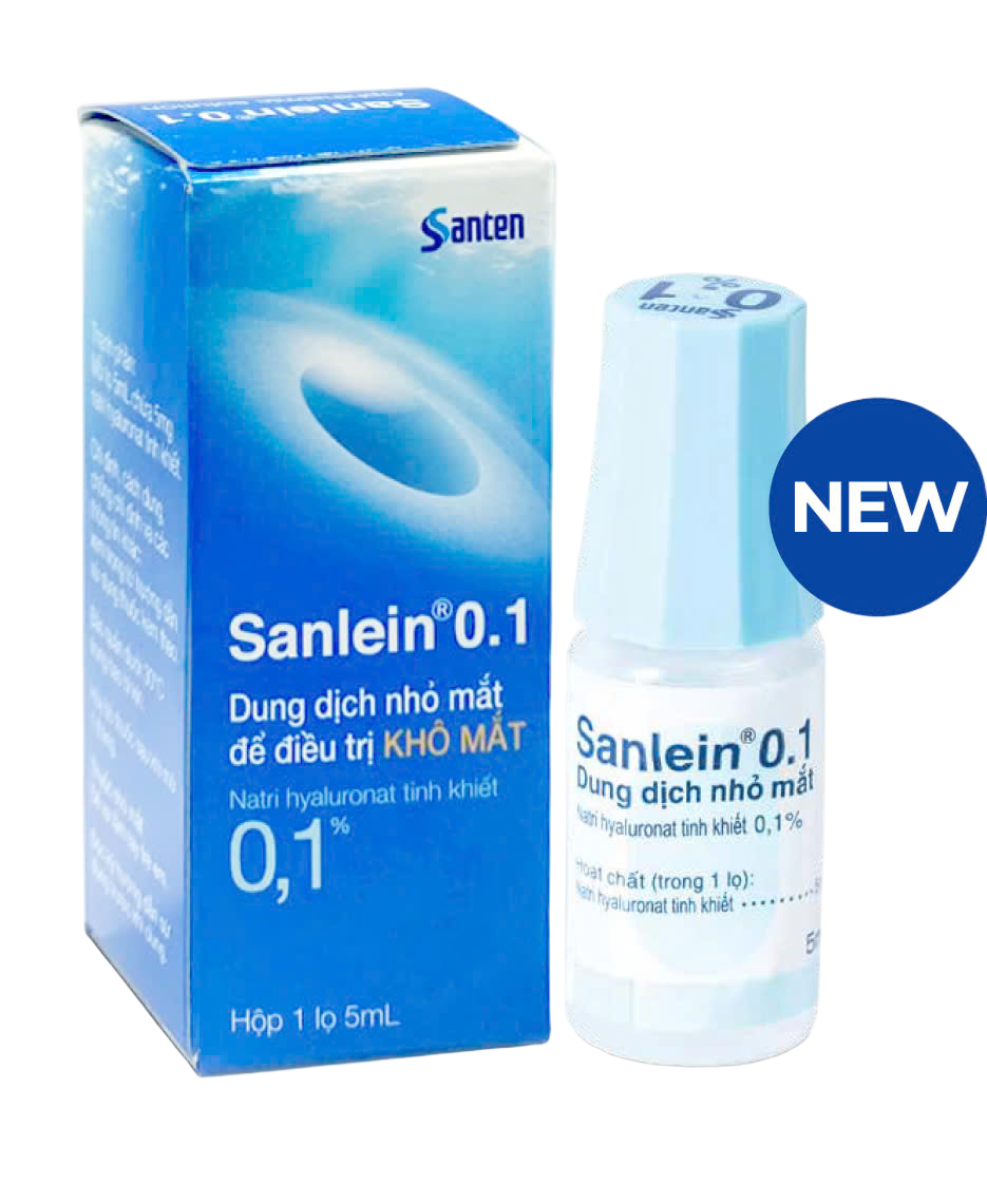 Nhỏ Mắt Sanlein 0.1% Santen (c/5ml)