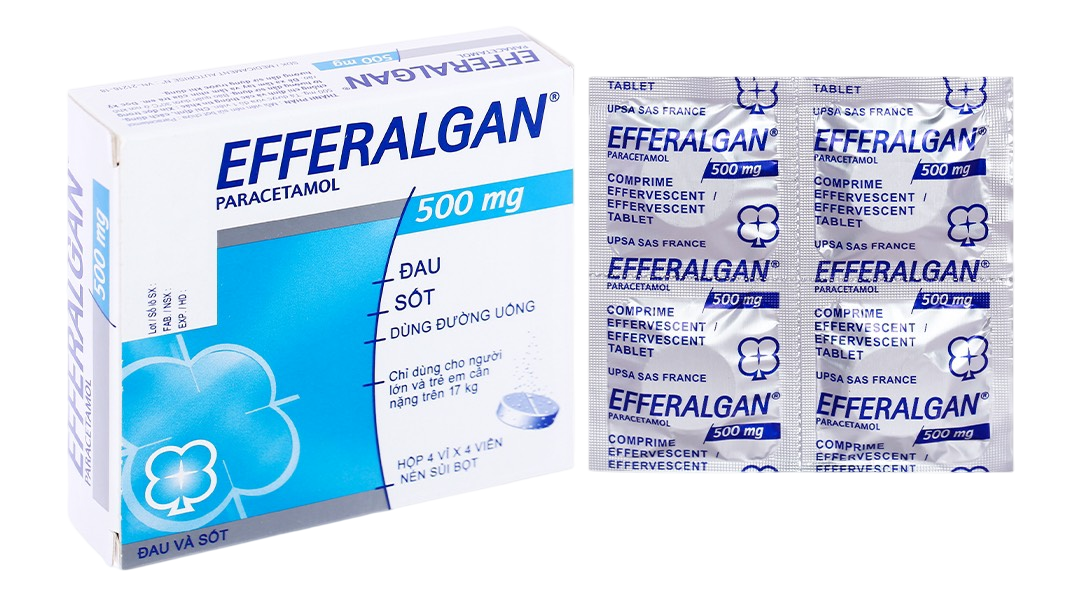 Efferalgan 500mg Bristol Myers Squibb (h/16v)