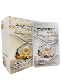 Mặt nạ Matrix Le'cos chiết xuất ngọc trai (Hộp 20 miếng)