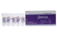 Viên đặt âm đạo kháng sinh Safaria (Hộp 10 viên)