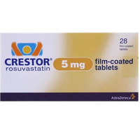 Thuốc điều trị rối loạn mỡ máu Crestor 5 (Hộp 28 viên)