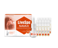 Dung dịch vệ sinh tai mũi họng LiveSpo Navax (Hộp 10 ống + 1 bình)