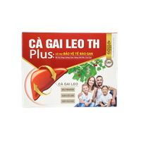 Viên uống giải độc gan Cà Gai Leo TH Plus (Hộp 60 viên)