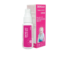 Xịt bổ sung bổ sung Vitamin D3 Dimao Baby (Chai 25ml)