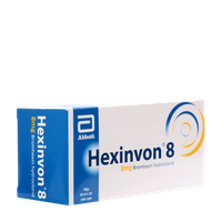 Thuốc ho Hexinvon 8 (Hộp 100 viên)