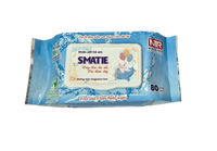 Khăn ướt Smatie Thỏ không mùi (Gói 400 gram)