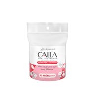 Bông làm sạch da tròn mịn Calla Bông Bạch Tuyết (Gói 30 miếng)
