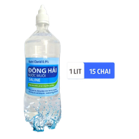Nước muối sinh lý Đông Hải (Chai 1000ml)