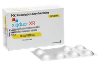 Thuốc điều trị đái tháo đường Xigduo 10mg/1000mg (Hộp 28 viên)