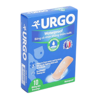 Băng cá nhân Waterproof Urgo không thấm nước (Hộp nhỏ)
