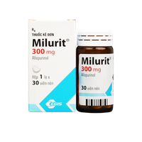 Thuốc trị gout Milurit 300 (Chai 30 viên)