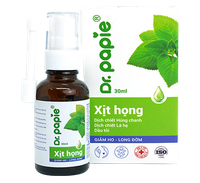 Xịt họng Dr papie húng chanh (Chai 30ml)
