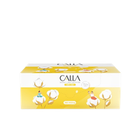 Bông tẩy trang Calla mềm mịn Bông Bạch Tuyết (Hộp 180 miếng)