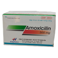 Thuốc kháng sinh Amoxicilin 500 Thanh Hóa (Hộp 100 viên)