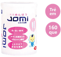 Tăm bông trẻ em Jomi (Hộp 160 que)