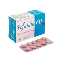 Thuốc chống dị ứng Fefasdin 60 vỉ thường (Hộp 100 viên)