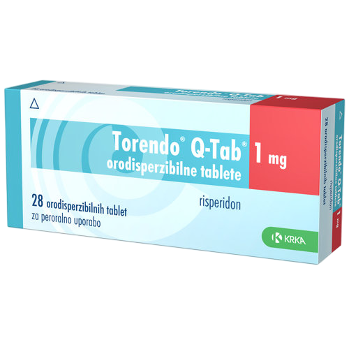 Torendo Q Tab Risperidon 1mg Krka (h/30v)
