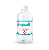 Nước súc miệng Ion Muối Fujisalt hương biển Fujiwa (Chai 680ml)