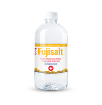 Nước súc miệng Ion Muối Fujisalt hương the mát Fujiwa (Chai 680ml)