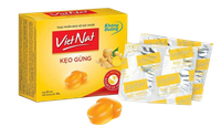 Kẹo gừng không đường ho Vietnhat (Hộp 20 viên)