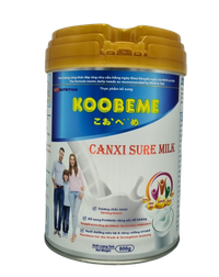 Sữa bột tăng đề kháng Canxi Sure Milk Koobeme (Hộp 800 gram)