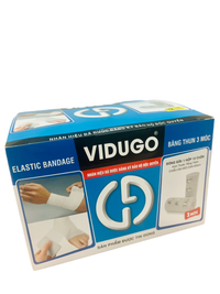 Băng thun Vidugo 3 móc màu trắng (Hộp 12 cuộn)