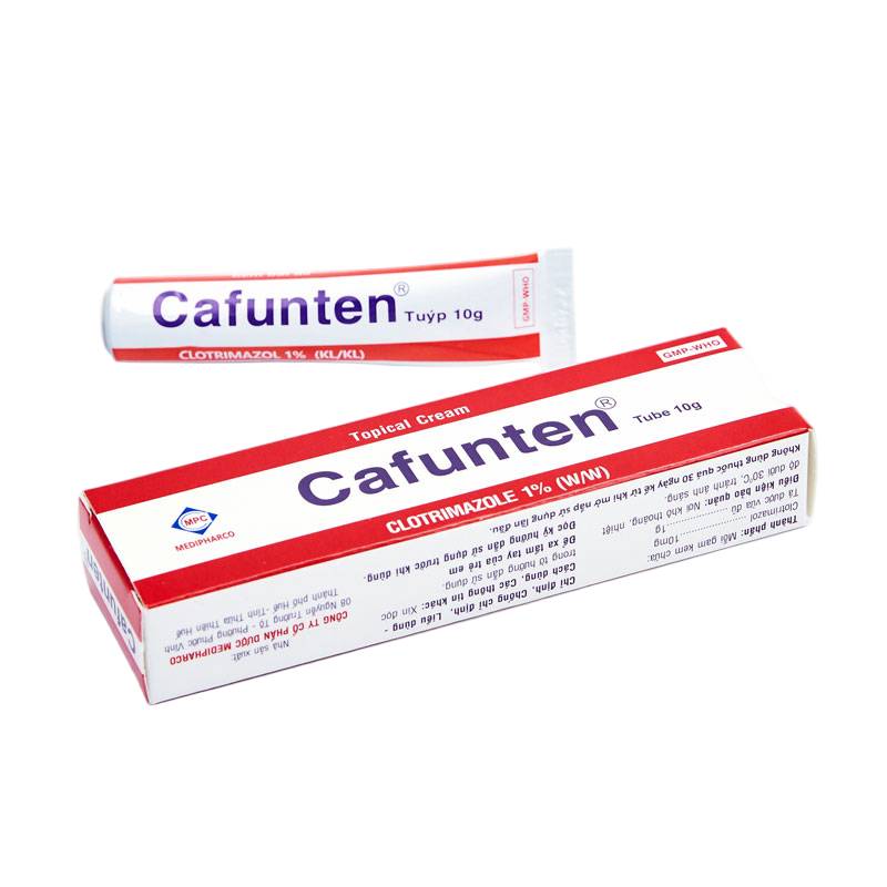 Cafunten Clotrimazol 1% Medipharco (t/10gr)